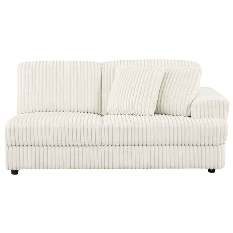 Leorio Upholstered RAF Cuddler Ivory