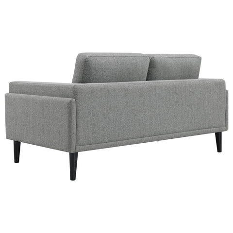 Jackman Upholstered Track Arm Loveseat GreyGrey