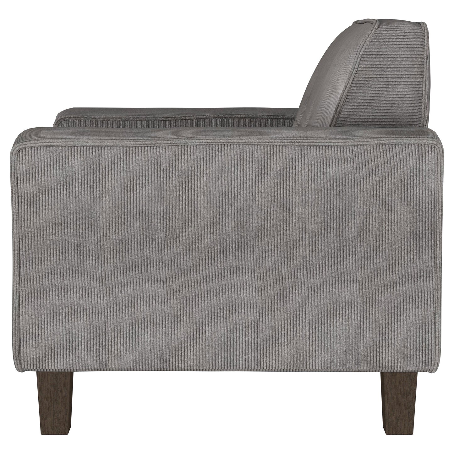 leilani upholstered track arm tufted accent chair charcoalcharcoal