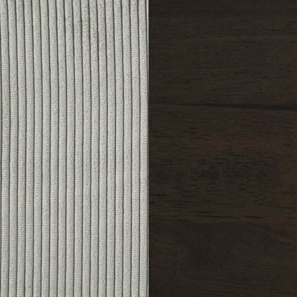 Leilani Upholstered Track Arm Tufted Sofa GreigeGreige