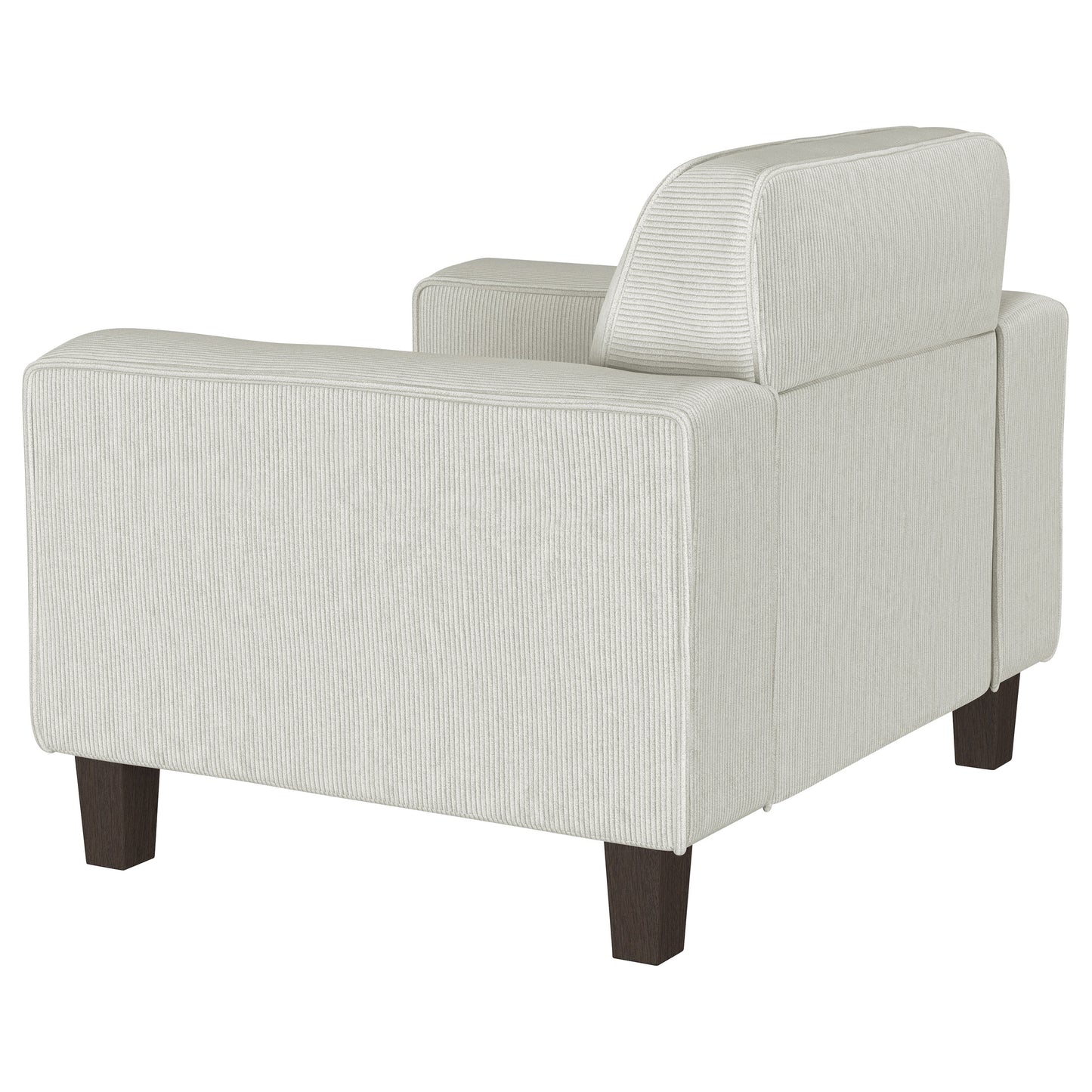 leilani upholstered track arm tufted accent chair greigegreige