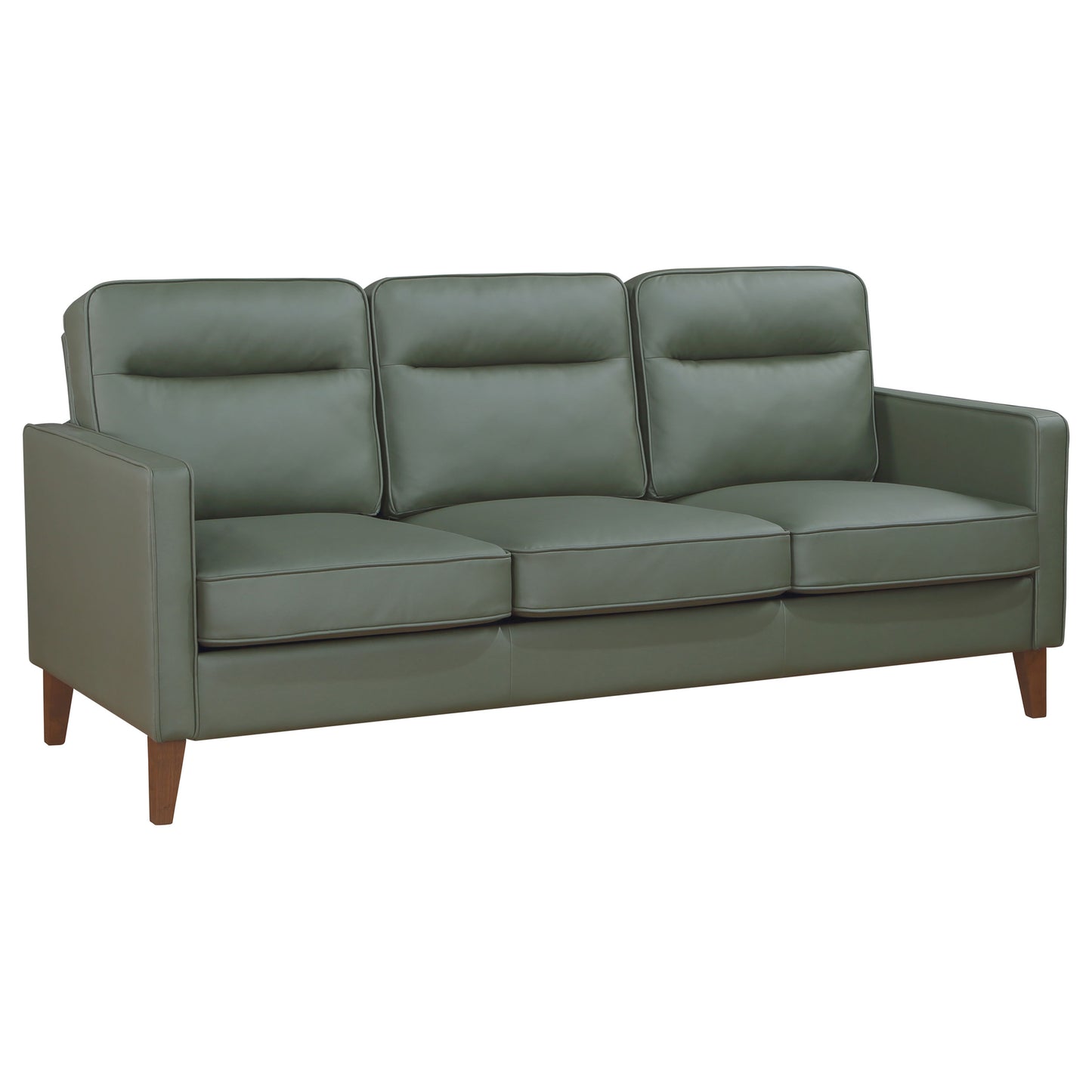 rollo upholstered track arm sofa greengreen