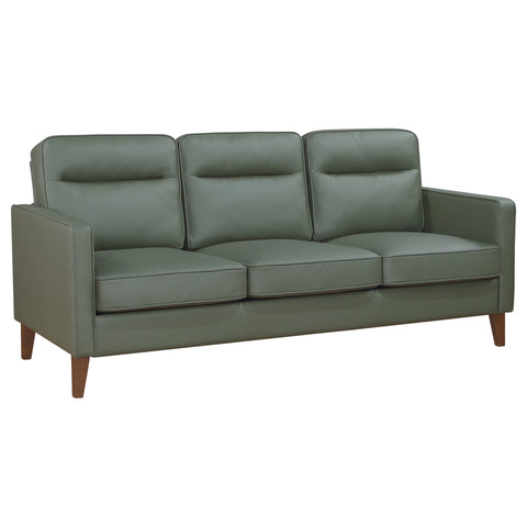 Rollo Upholstered Track Arm Sofa GreenGreen