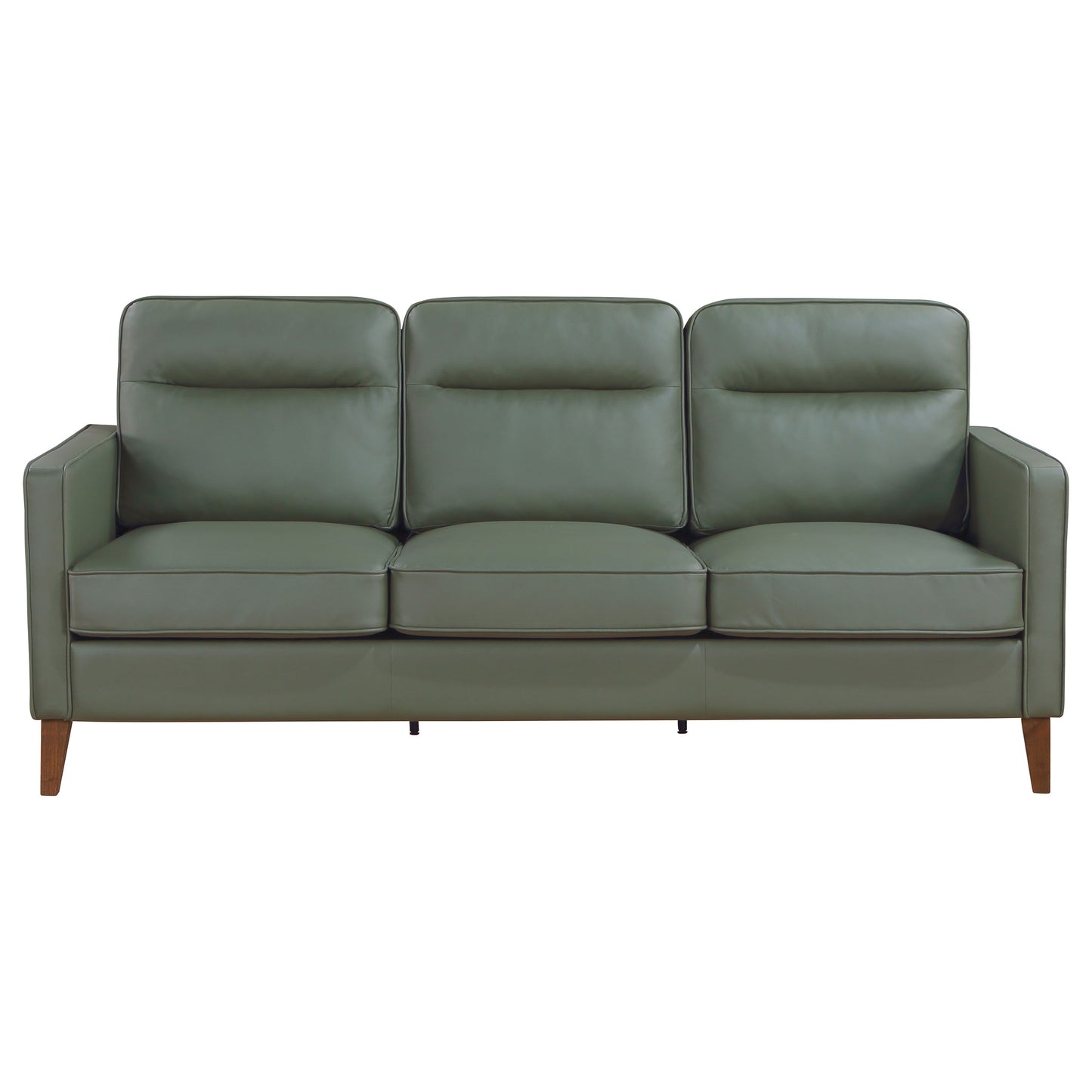 rollo upholstered track arm sofa greengreen