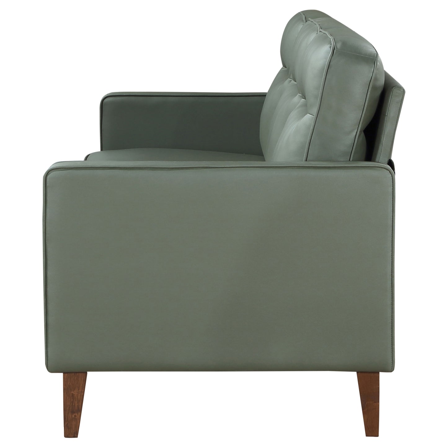 rollo upholstered track arm sofa greengreen