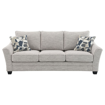 Mccord Boucle Upholstered Sofa Light GreyLight Grey