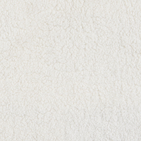 Tobias Faux Sheepskin Upholstered Accent Chair NaturalIvory