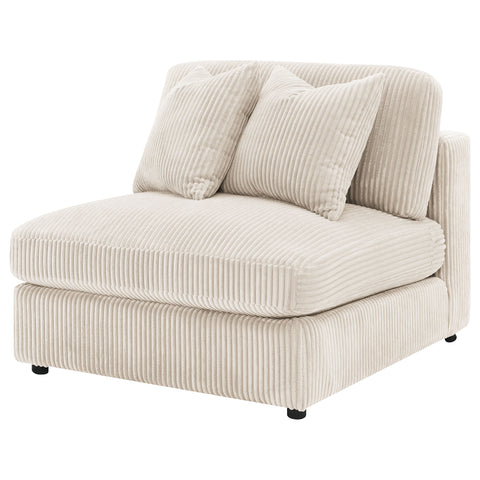 Elchin Upholstered Armless Chair SandSand