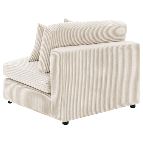 Elchin Upholstered Armless Chair SandSand