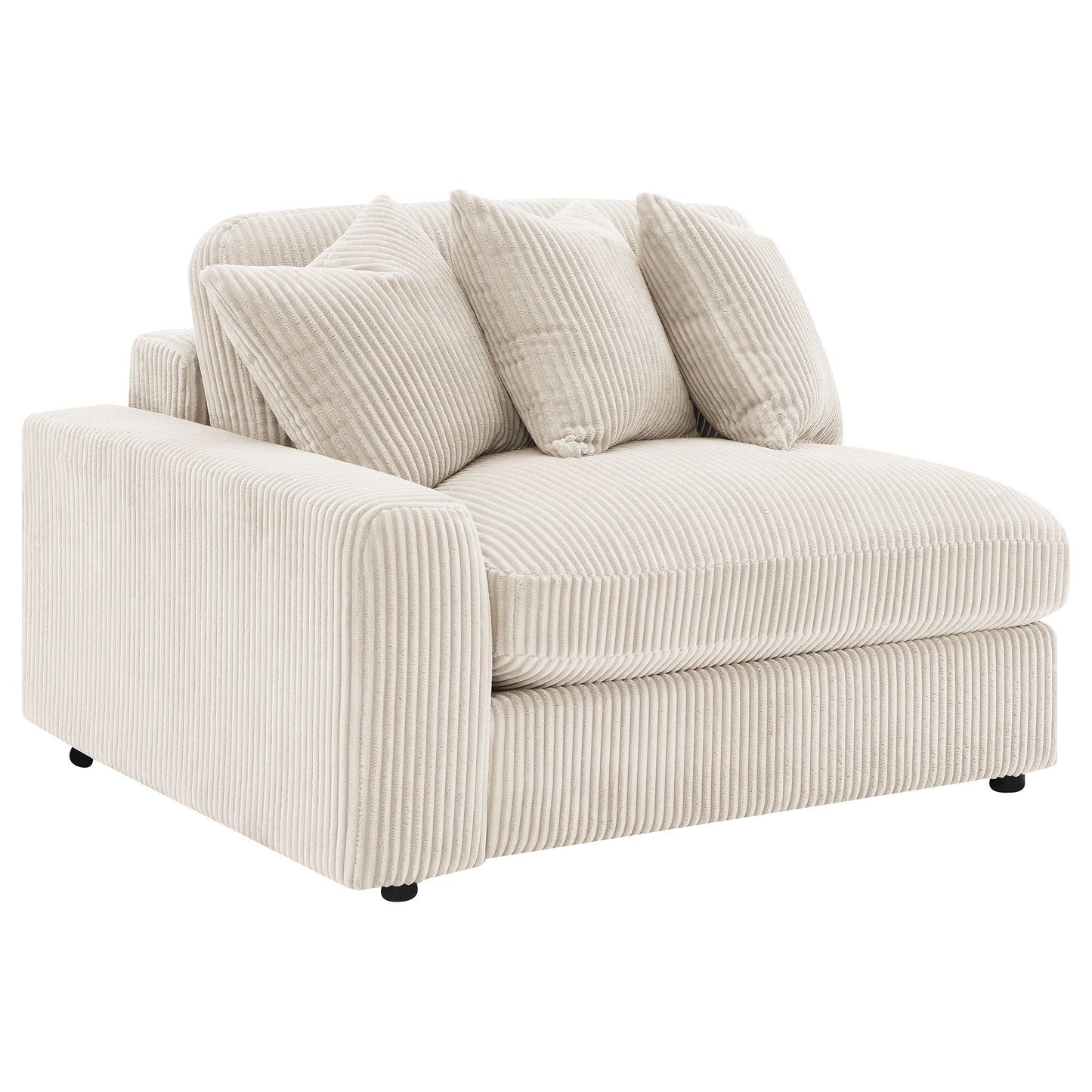 winchester upholstered reversible chaise sectional sofa sand