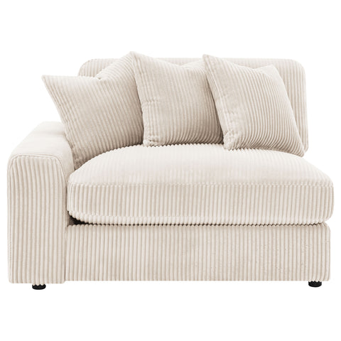 Winchester Upholstered Reversible Chaise Sectional Sofa Sand