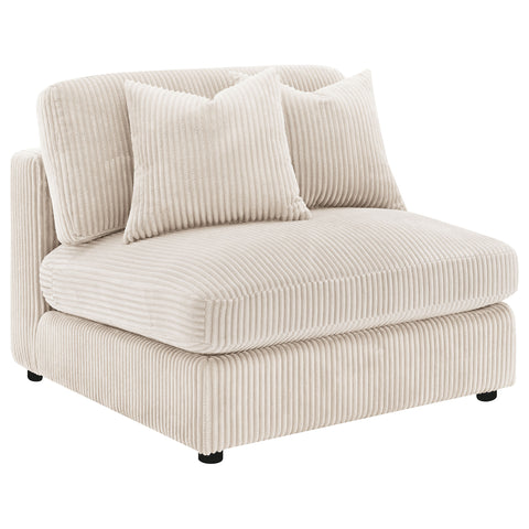 Winchester Upholstered Reversible Chaise Sectional Sofa Sand