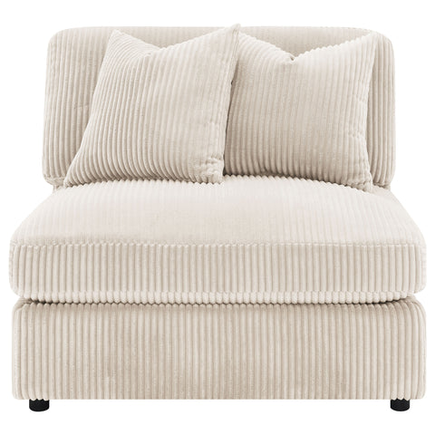 Winchester Upholstered Reversible Chaise Sectional Sofa Sand