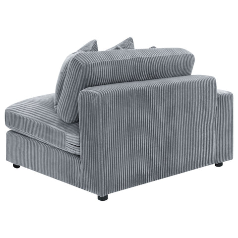 Elchin Upholstered Reversible Chaise Sectional Sofa FogFog