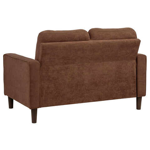 Islington II 3-piece Fabric Upholstered Track Arm Sofa Set Rust