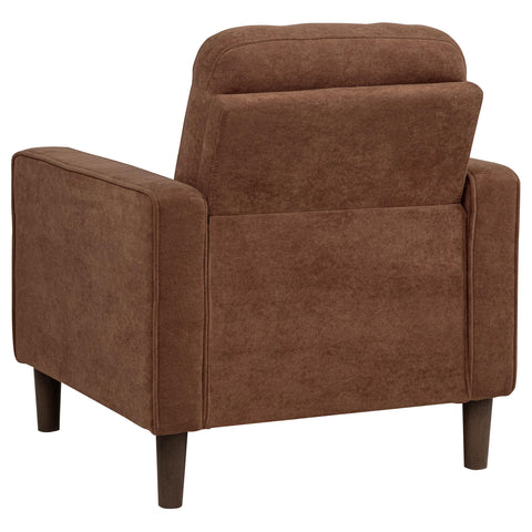 Islington II 3-piece Fabric Upholstered Track Arm Sofa Set Rust