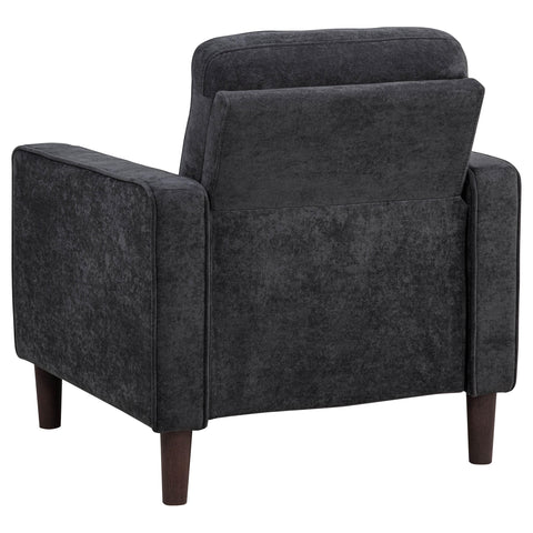 Islington II 3-piece Upholstered Track Arm Sofa Set Steel Grey