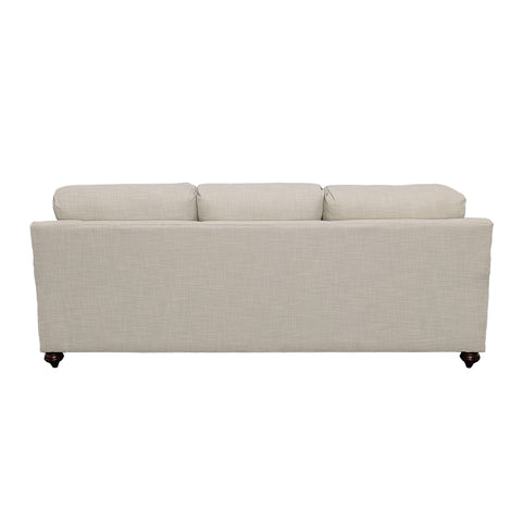 Clint Upholstered English Arm Sofa Light Grey and BlueLight Grey / Blue