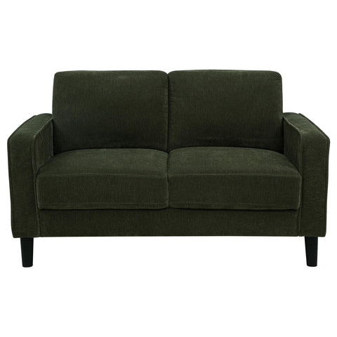 Blaine 3-piece Fabric Upholstered Track Arm Sofa Matcha Green