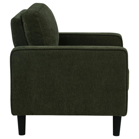 Blaine 3-piece Fabric Upholstered Track Arm Sofa Matcha Green