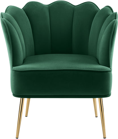 Jackson Green Velvet Accent Chair Green