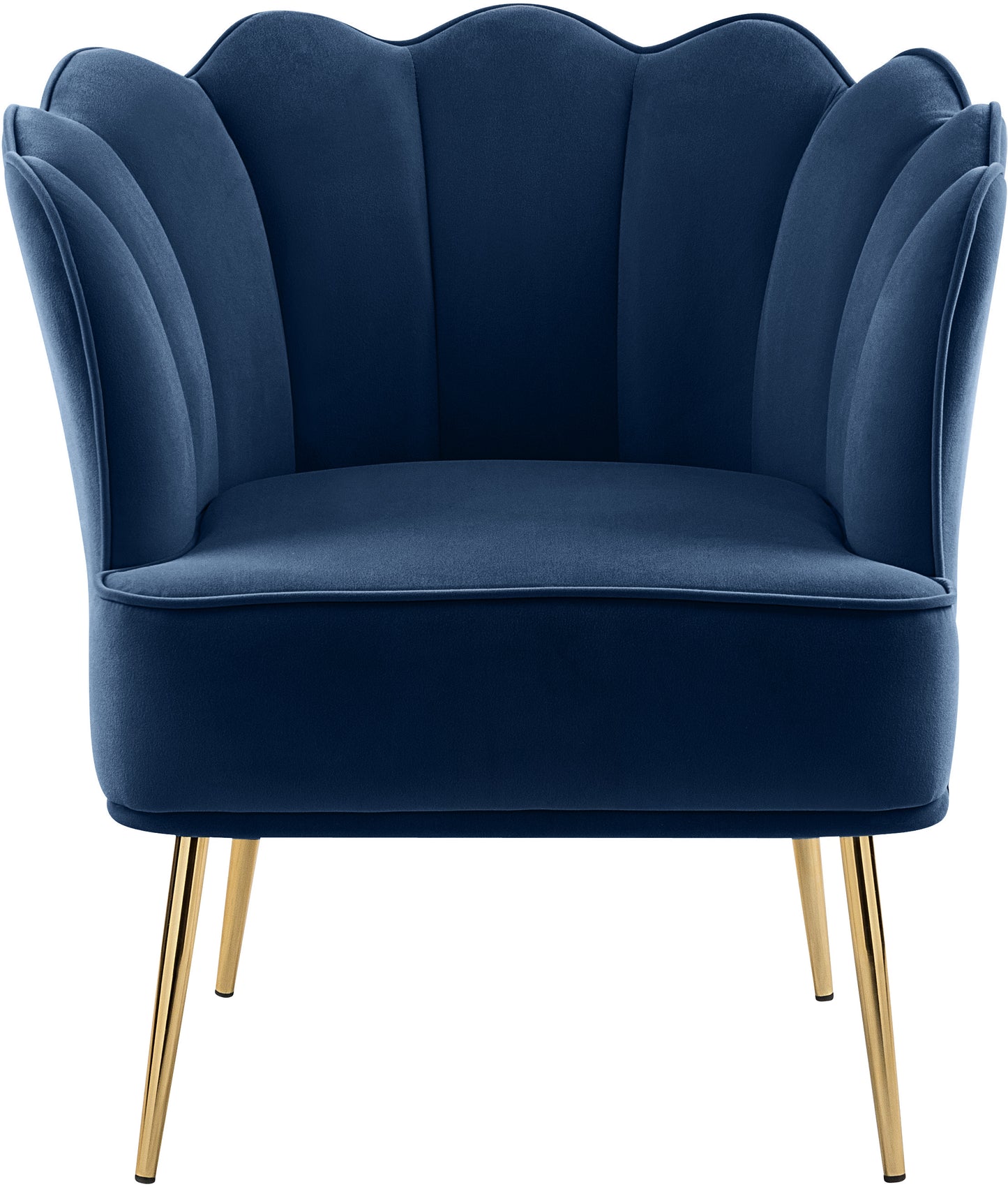 jackson navy velvet accent chair navy