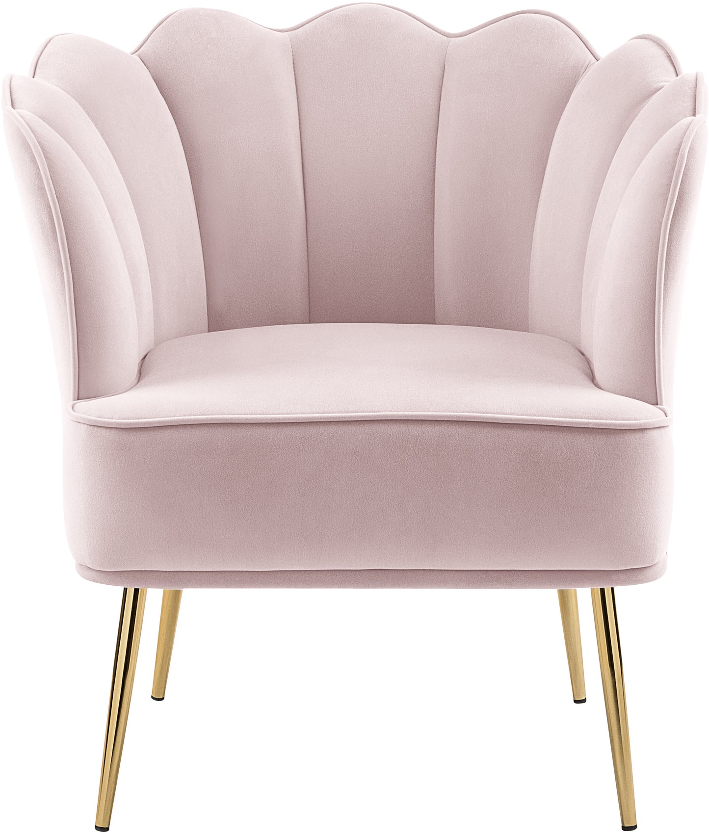 jackson pink velvet accent chair pink