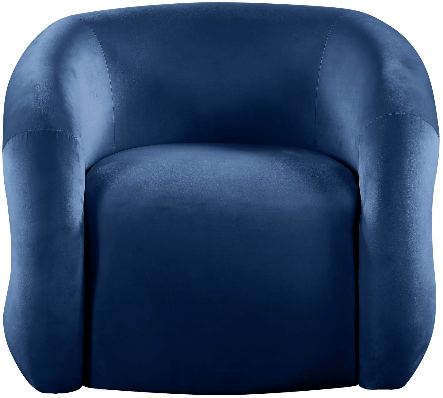 claude navy velvet accent chair navy