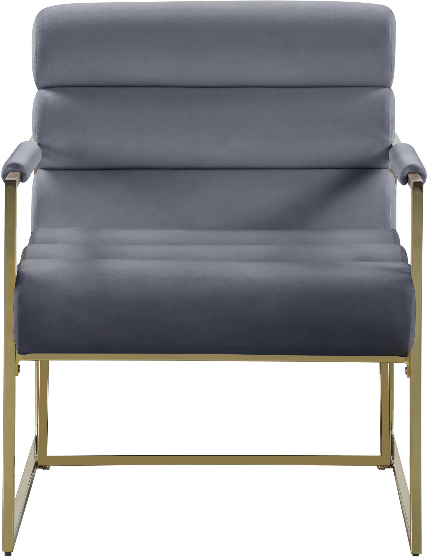 scarlett grey velvet accent chair grey