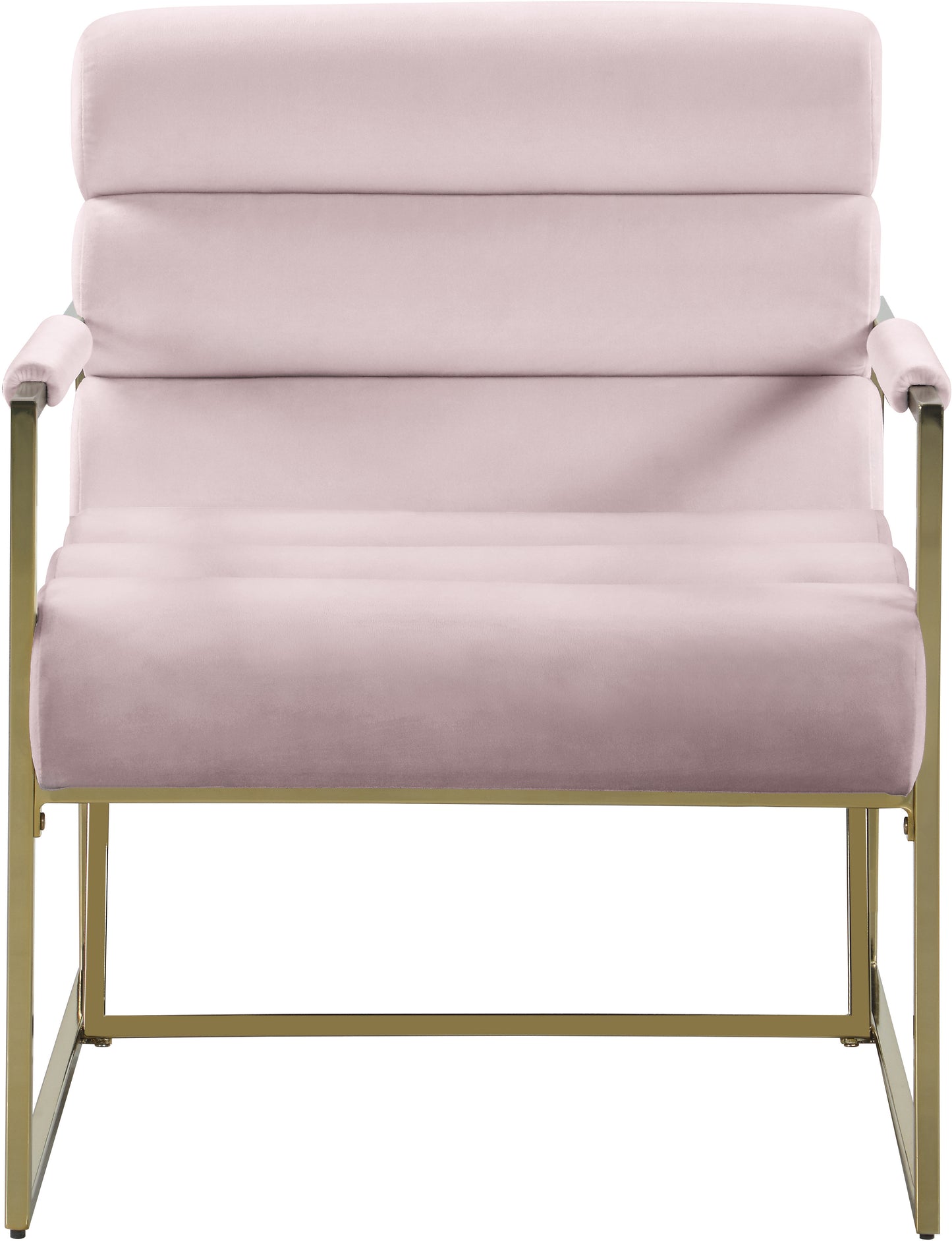 scarlett pink velvet accent chair pink