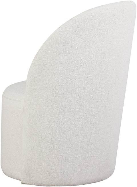 Graham Cream Boucle Fabric Accent Chair Cream