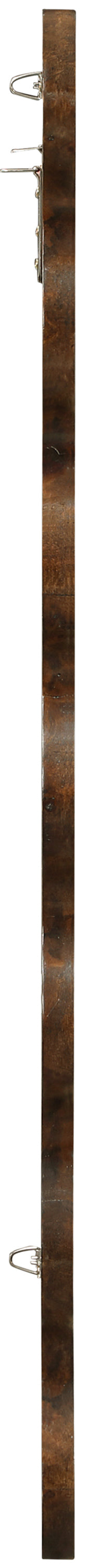 Selene 29" Brown Burl Veneer Frame Mirror, 1 Piece