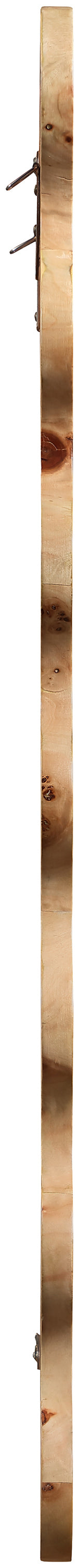 Selene 29" Natural Burl Veneer Frame Mirror, 1 Piece