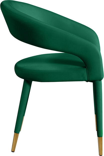 Relax Green Velvet Dining Chair C