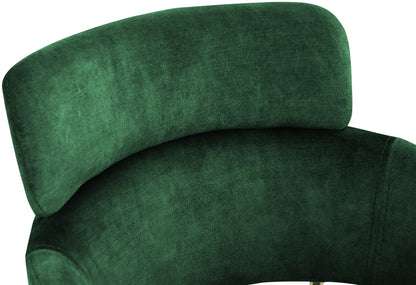 Limitless Green Velvet Dining Chair C