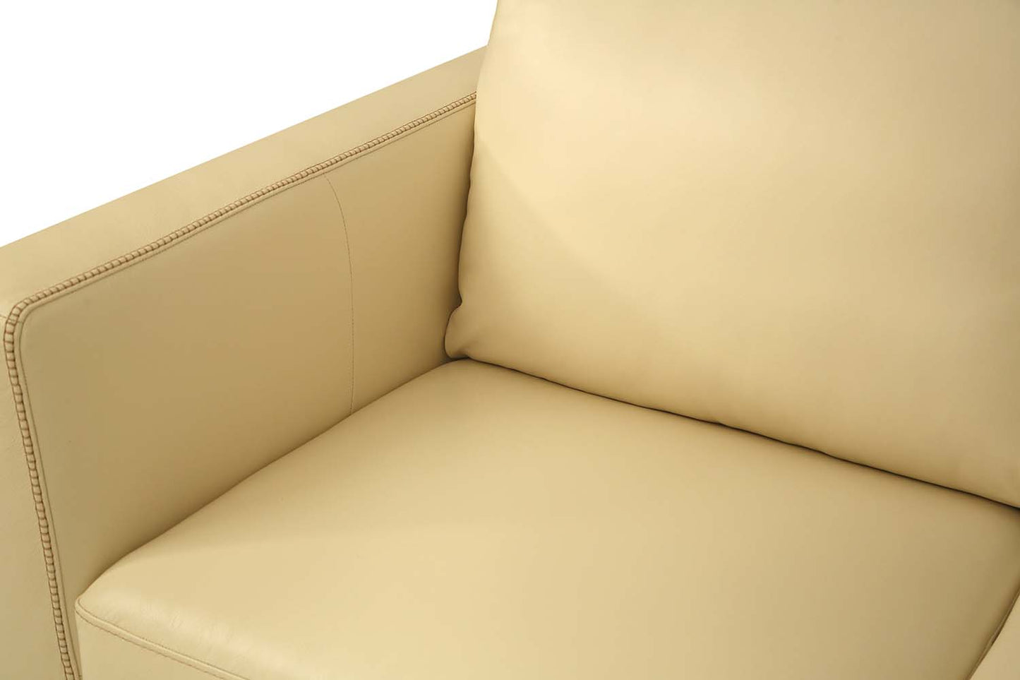 damazy sofa, cream leather