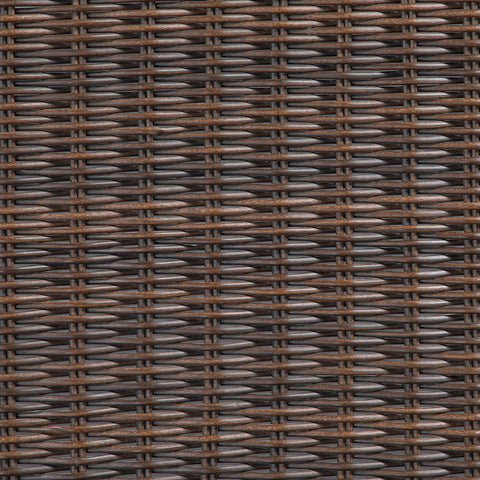 Selene Brown Wicker Outdoor Patio Rocking Chair, 1 Piece