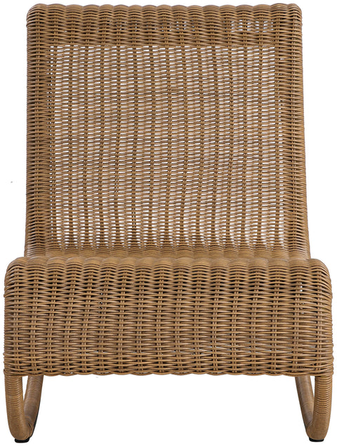 Selene Natural Wicker Outdoor Patio Rocking Chair, 1 Piece