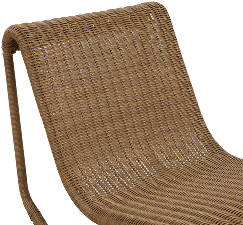 Selene Natural Wicker Outdoor Patio Rocking Chair, 1 Piece