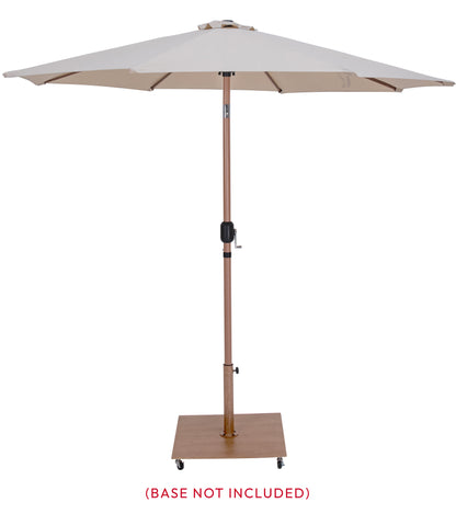 Farrah Beige Fabric Patio Umbrellas