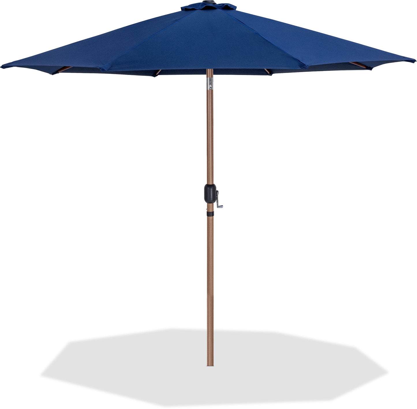 farrah navy fabric patio umbrellas