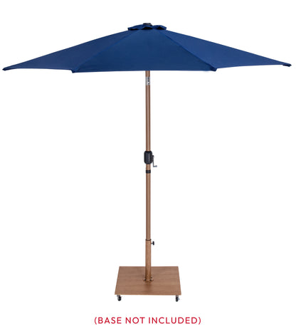 Farrah Navy Fabric Patio Umbrellas