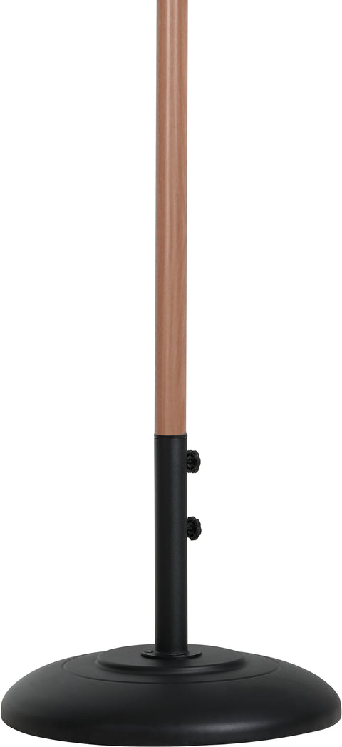 Arden White Water Resistant Fabric And Aluminum Patio Umbrella with Base Set (Style 4)