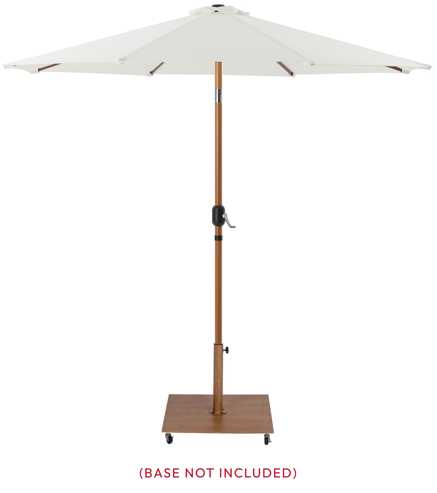 farrah white fabric patio umbrellas