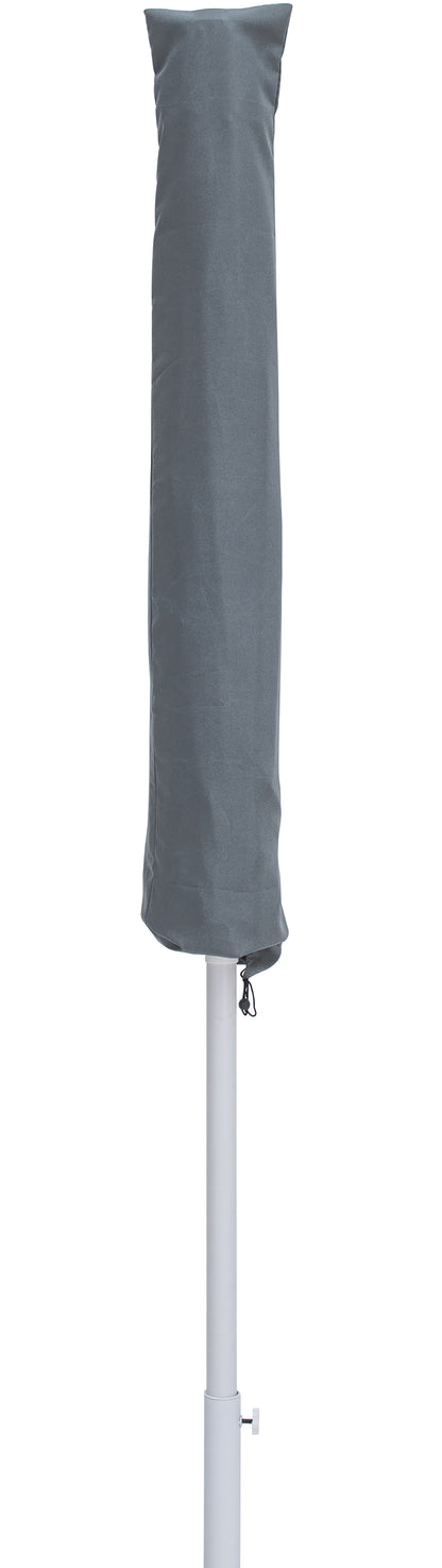 Farrah Grey Fabric Patio Umbrellas