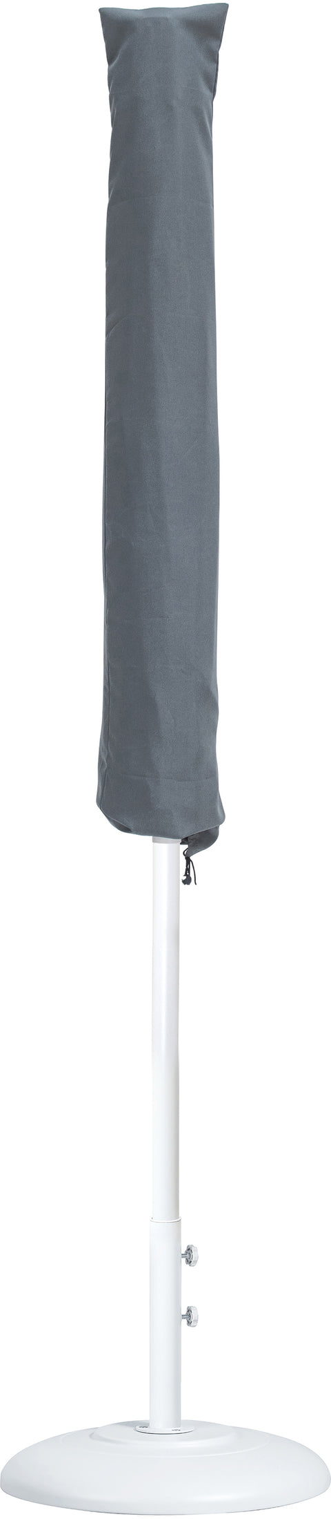 Arden Navy Water Resistant Fabric And Aluminum Patio Umbrella with Base Set (Style 12)
