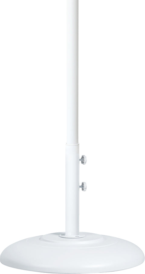Arden Navy Water Resistant Fabric And Aluminum Patio Umbrella with Base Set (Style 12)