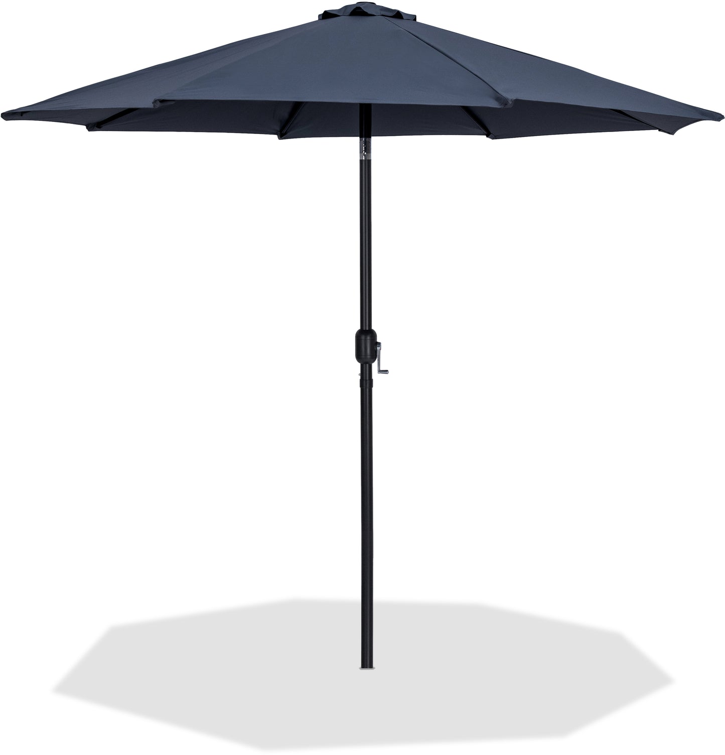 farrah grey fabric patio umbrellas