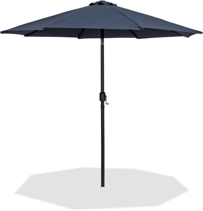 Farrah Grey Fabric Patio Umbrellas