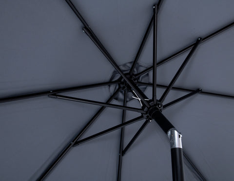 Farrah Grey Fabric Patio Umbrellas